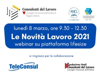 Le novità lavoro 2021