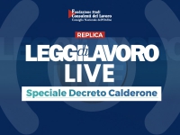 Nuovo appuntamento con Leggi di Lavoro LIVE il 7.6