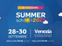 A Venezia la 10^ edizione della Summer School