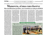 Italia Oggi dell'11 novembre 2023