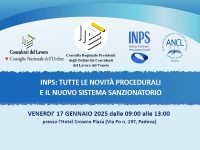 Inps: tutte le novità procedurali e il nuovo sistema sanzionatorio